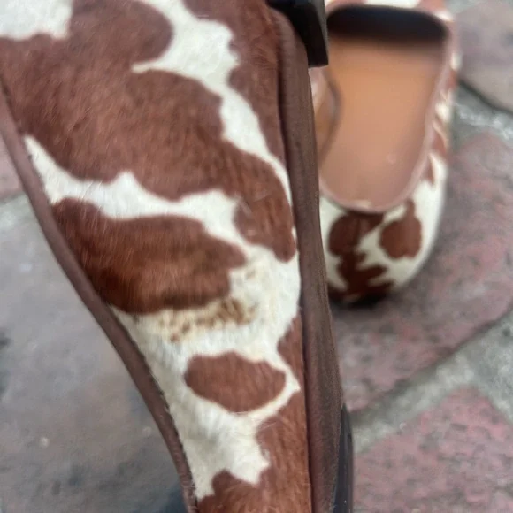 Pony Hair Ballet Flats - Picture 6 of 8